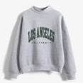 thumbnail image 4 of MEZZALL Women Sweatshirts Letter Printed Long Sleeve Autumn Winter Crewneck Pullover Basic Daily Outdoor Classic Travel Tops, 4 of 5