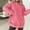 Watermelon Red, variant on Women's Denim Hoodies 2025 Vintage Casual Long Sleeve Pullover Jean Jackets with Pocket Oversized Trendy Relaxed Fit Tops