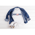 thumbnail image 6 of Teeso Jesus Saves Patriotic T-Shirt – America 250th Anniversary, Black L, 6 of 6