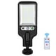 thumbnail image 2 of Farola solar con sensor de movimiento | Reflector LED solar para exteriores, resistente al agua IP65, para estacionamientos y entradas de vehículos | Encendido y apagado automático desde el, 2 of 7