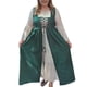 thumbnail image 1 of Disfraz Medieval Renacentista para Mujer, Cosplay Sobre Vestido Verde L, 1 of 7