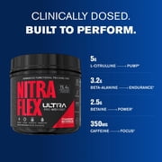 GAT SPORT NITRAFLEX ULTRA, Strawberry Watermelon, 21.6 oz (30 Servings)