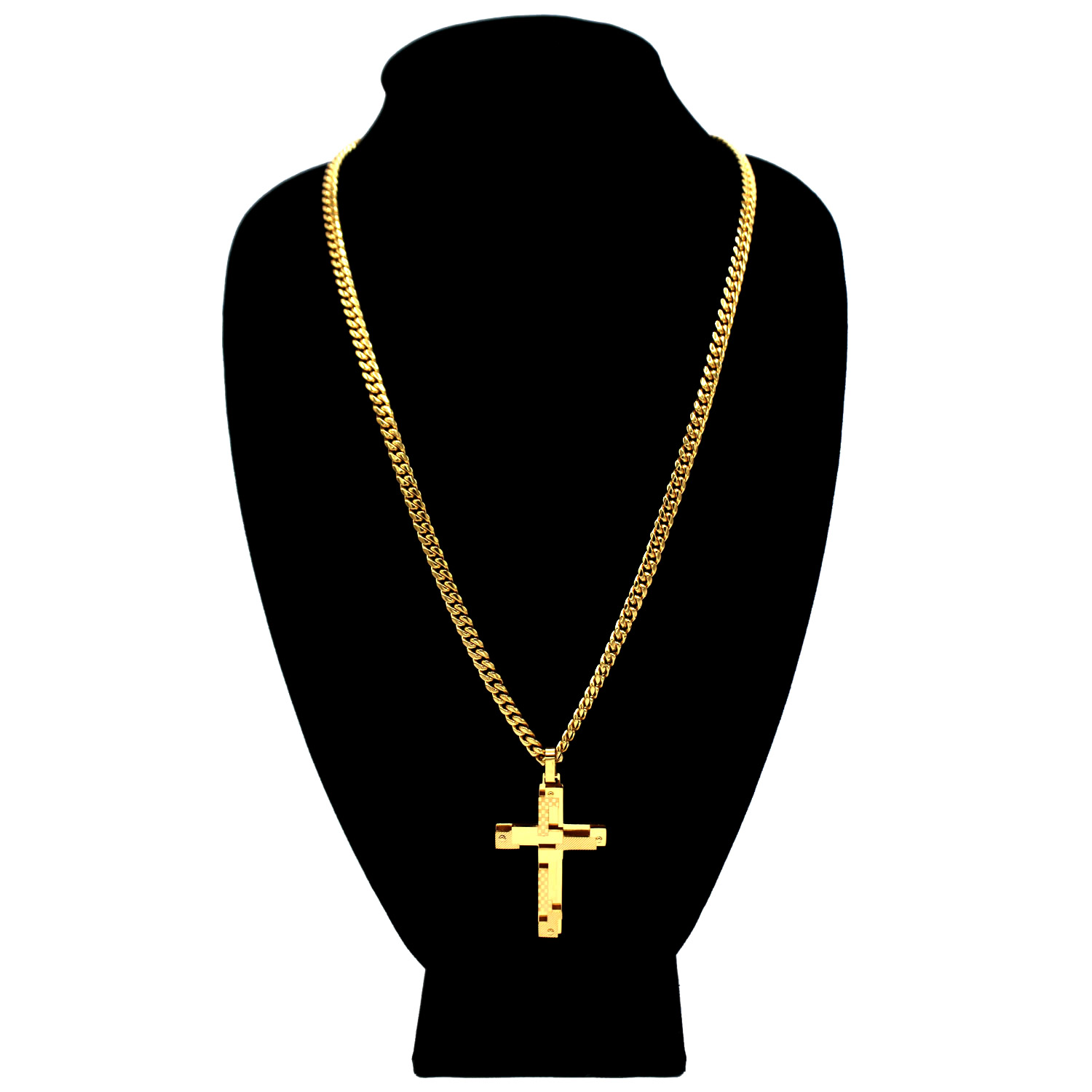 Miami Cuban Link Chain with Gold Plated 