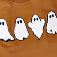 thumbnail image 6 of Newborn Baby Boy Girl Halloween Outfit Ghost Oversized Sweatshirt Romper Casual Long Sleeve Jumpsuit Cute Fall Clothes, 6 of 8
