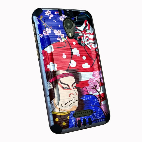 DALUX Combat Phone Case Compatible with Wiko Life C210AE / Life 2 U307AS (2020) - Kabuki Fight