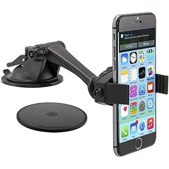 Arkon Windshield or Dash Smartphone Car Mount for Apple iPhone 6 Plus/6/5/5S/5C, Samsung Galaxy Note/4/3/S5/S4/Fire