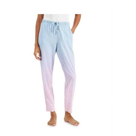 Jenni Tie Dyed Jogger Pajama Pants Pastel Ombre 2XL