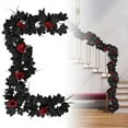 thumbnail image 1 of Elegante enredadera de hojas de arce negras para bodas, fiestas y eventos, 1 of 6