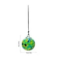 thumbnail image 3 of Xihbxyly Bola de Cristal Soplado a Mano, Decoración Navideña Multicolor, Adorno Colgante para Jardín, Patio, Árbol de Navidad, Artesanía Única, 7 X 7 X 7 Cm, 1 Unidad, 3 of 7