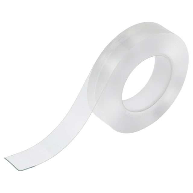 Cinta Nano Doble Cara Reutilizable de Alta Resistencia para Automóviles/Manualidades 1 Rollo Unique Bargains 9.84ft x0.59"x0.04"