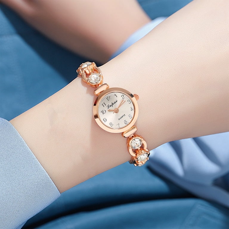 Beautiful Elegant fashion Silver color Crystal Women\'s Watch Luxury Women Quartz Watch Rhinestone Rotating Starry Sky  main image 4