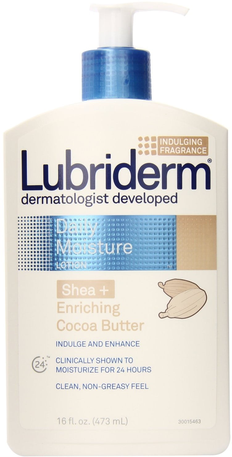 Lubriderm Daily Nourishing Lotion with Shea and Cocoa Butters 16 oz