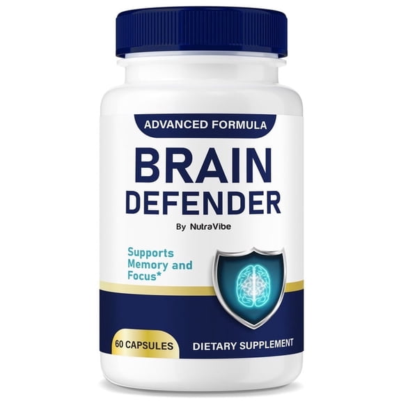 Brain Defender Memory Pills – Official Brain Defend Pro Capsules for Memory, Focus, and Cognitive Support, Vitamins for Mental Clarity, Reviews (60 Capsules)