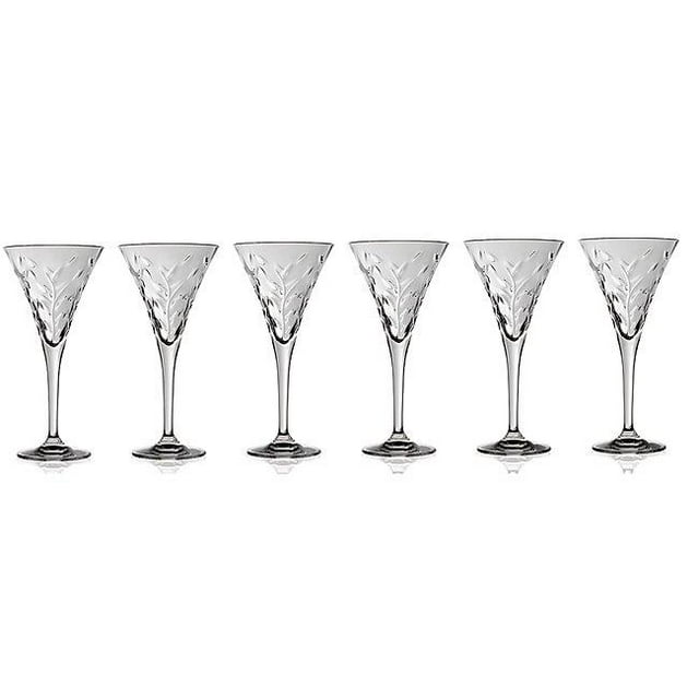 Lorenzo Import 237800 RCR Laurus Verre à Eau Cristal Lot de 6