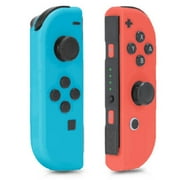 Switch Wireless Controllers Replacement Wireless Gamepad Joy-con Dual Vibration (Blue & Red)