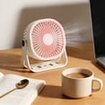 thumbnail image 6 of Desktop Fan USB Desktop Fan Three-Speed Wall Mounted Mini Electric Fan Hands-Free Cooling for Outdoor Work, 6 of 7