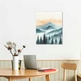 thumbnail image 2 of NJSTORE Large Canvas Wall Art for Living Room Extra Huge Foggy Forest Tree Artwork Landscape Painting Misty Mountain Nature Scenery Print Modern Office Above Bedroom Decor, 2 of 5