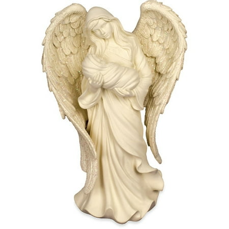 Baptism Angel Figurine - Angelstar Caring Embrace Angel Figurine