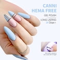 thumbnail image 3 of Esmalte de uñas en gel CANNI, color pastel azul claro, 10 ml, 3 of 8