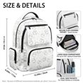 thumbnail image 5 of Chririnla Water Repellent 17" Kids Backpack with Cute Kitten Pattern, 600D Polyester Durable Daypack for School and Hiking, 5 of 10