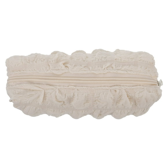 BRIGHTFUFU Bolsa de maquillaje, neceser suave, bolsa de maquillaje de gran capacidad, neceser, bolsa de lápices acolchada para adolescentes, mujeres y niñas.