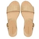 thumbnail image 3 of Plataforma Para Mujer CASTALIA 329-86 Camel Detalles de Yute, 3 of 3