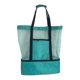 thumbnail image 2 of Bolsa de playa de malla, bolsa de playa de almacenamiento, ligera, a prueba de fugas, de gran capacidad verde, 2 of 8