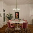 thumbnail image 7 of Kichler Kimrose 27" Wide Six Light Modern Brass Finish Chandelier, 7 of 7