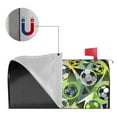 thumbnail image 2 of Naloa Football Doodle Mailbox Covers Magnetic Post Box Cover Post Letter Box Cover Garden Decor-25.5x21 in, 2 of 8