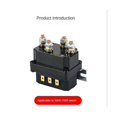 thumbnail image 2 of 12v Winch Rocker Switch Thumb 250a Solenoid Relay Contactor Winches For Atv Utv-xdd, 2 of 5