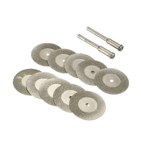 

ting Wheels For Rotary Tool 10 Cut-Off Discs / 2 s Set Cuts Metal Tile Cutter Masonry 25mm without holes