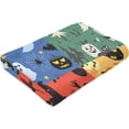 thumbnail image 6 of Halloween Blanket Ghost Skeleton Fleece Throw Blanket Fuzzy Plush Super Soft Cozy Warm Halloween Pumpkin Decor Blanket Gifts for Boys Girls Kids Women 40"X50", 6 of 6