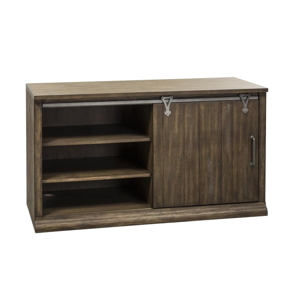 Stone Brook Medium Brown Computer Credenza
