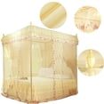 thumbnail image 5 of Bed CurtainLuxury Princess 3 Side Bed Canopy Mosquito Net Industry-Leading Standards, 5 of 5