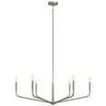 thumbnail image 2 of 52719NI Kichler Lighting Madden - 6 Light Chandelier-18.25 Inches Tall and 38 Inches Wide-Brushed Nickel Finish, 2 of 6