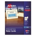 thumbnail image 2 of Note Cards With Matching Envelopes, Inkjet, 80 Lb, 4.25 X 5.5, Embossed Matte Ivory, 60 Cards, 2 Cards/sheet, 30 Sheets/pack | Bundle of 5 Boxes, 2 of 7