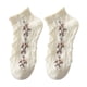 thumbnail image 5 of Calcetines cortos de mujer, calcetines de verano de malla fina, calcetines náuticos transpirables, calcetines casuales de moda para mujer, 5 of 5