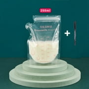 Breast Milk Storage Bags,Pre-Sterilized, BPA Free, Leak Proof, Space Saving Flat Profile, Hygienically Pre-Sealed, Self Standing,30PCS