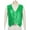 Green, variant on Girls' Boys' Glittery Sequined Vest Jacket Hip-Hop Street Dance Waistcoat Performance Light Blue 140
