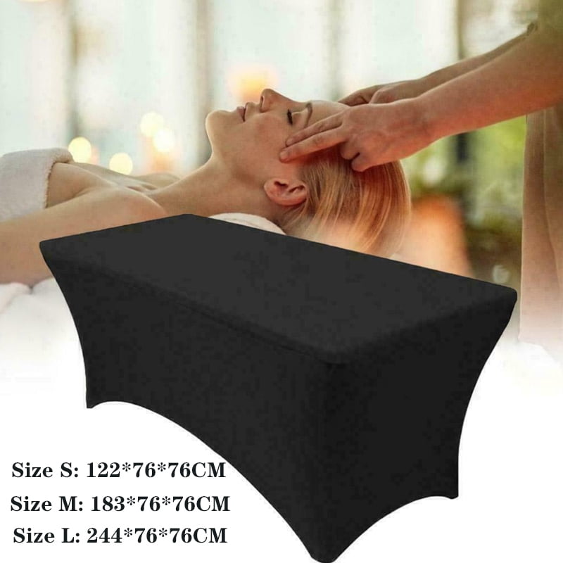 4/6/8Ft Beauty Eyelash Bed Cover Massage Tables Stretch Spandex Table