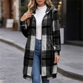 thumbnail image 2 of Tqcoqu Women's Zip Up Hoodies,Oversized Long Fleece Hooded Sweatshirts,Casual Jacket Coat with Pockets,Soft Comfy Full Zipper Trendy Hoodie for Fall Winter, 2 of 9