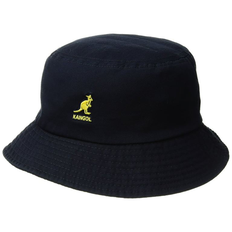 Kangol Men, Women Washed Bucket Hat Medium Navy - Walmart.com