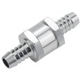 thumbnail image 2 of Favordrory 10mm 3/8 Inch Fuel Non-return One Way Check Valve Oil Petrol Diesel Aluminium Alloy, 2 of 4