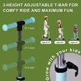 thumbnail image 4 of Patinete Rahmory de 3 ruedas para niños, 20 modos de luz ajustables de 60 a 80 cm, 4 of 6
