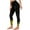 Yellow, variant on DDAPJ pyju Plus Size Leggings for Women High Waist Tummy Control Yoga Pants Novelty 3D Flame Print Casual Tights Buttery Soft Milk Silk Legging Birthday Gifts Green XXL