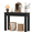 Embossed Black, variant on Small Console Table for Entryway, 32" Farmhouse Narrow Sofa Table