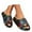 Black, variant on House Slippers for Men Non Slides for Men Elegant Open Toe Eva Sole Dressy Sandals Women for Summer Beach
