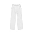 thumbnail image 2 of Shadoumai Girls Casual Pants Long Trousers Soft Elastic Waistband Breathable Material Children Bottoms For School Play Outdoor Daily Wear,Girl Uniform Pants 13-14 Years, 2 of 5