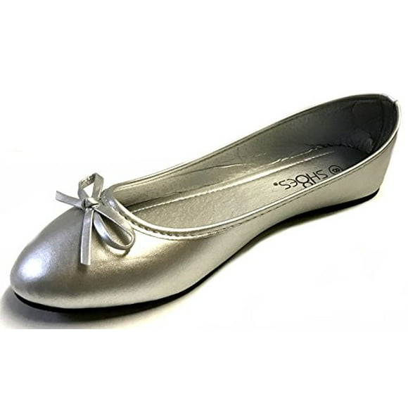 Chaussures Ballerines pour Femmes 8500 Argent 6