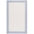 thumbnail image 2 of Safavieh Braided Victor Bordered Machine Washable Reversible Area Rug, Ivory/Gray, 5' x 8', 2 of 17